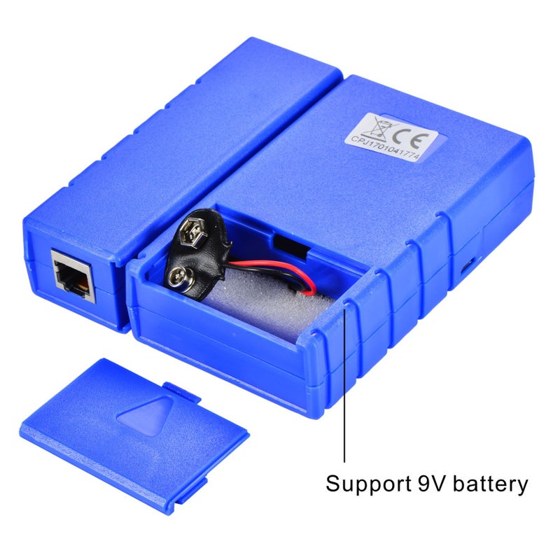 Optimal Shop Network Cable Tester Test Tool RJ45 RJ11 RJ12 CAT5 CAT6 UTP USB LAN Wire Ethernet - Image 4